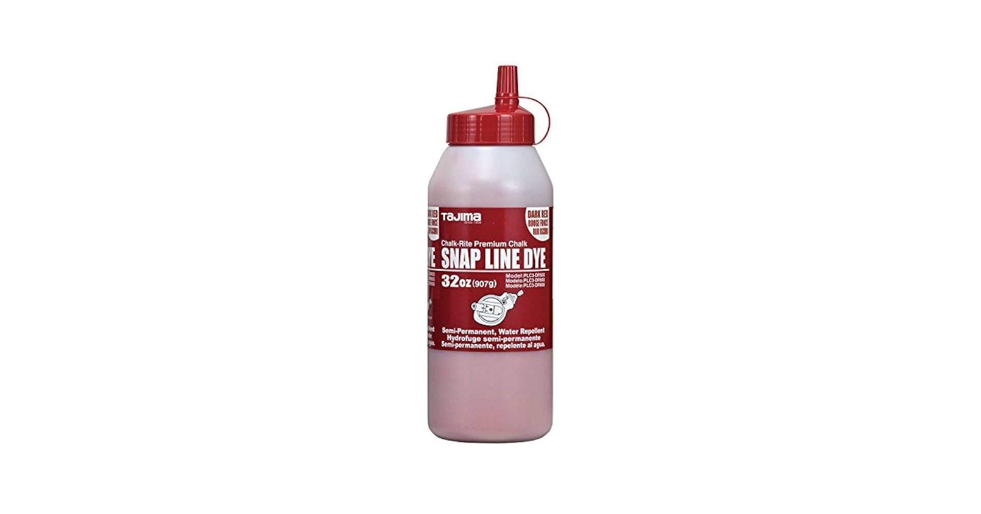 TAJIMA Marking Chalk - Dark Red 32 oz (907g) Semi Permanent